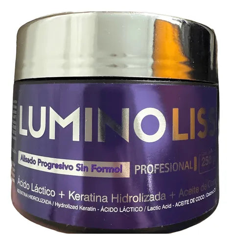 LUMINO LISS sin formol tratamiento capilar restaudador profesional